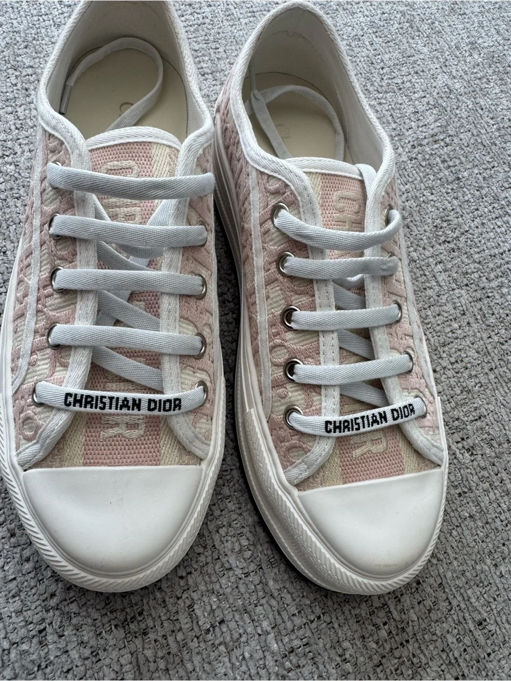 B23 low-top Pink Logo-Print Low-Top Sneaker
